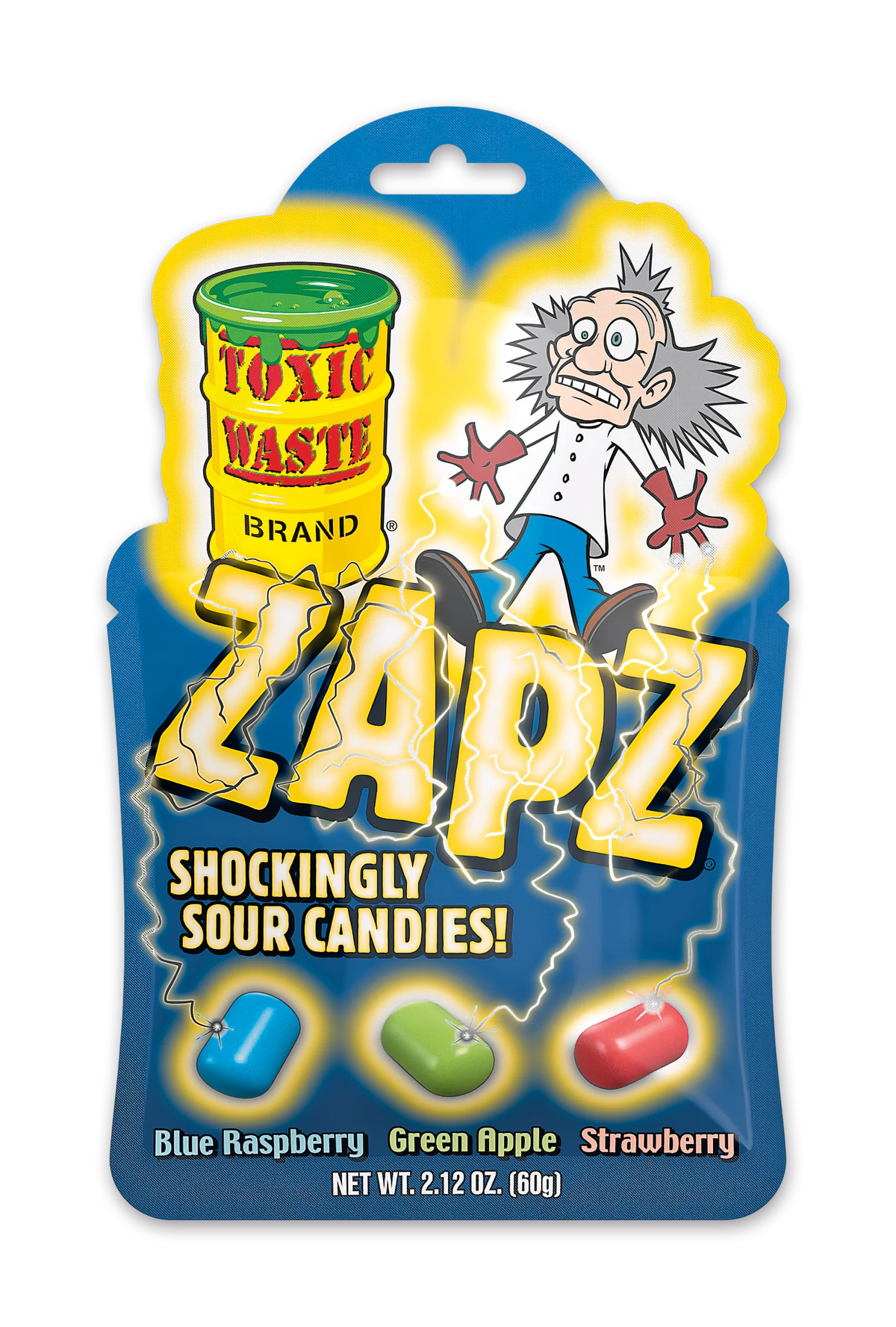 Toxic Waste - Zapz - Shockingly Sour Candies
