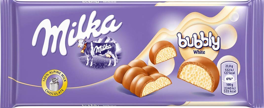 Milka Bubbly Alpine Milk