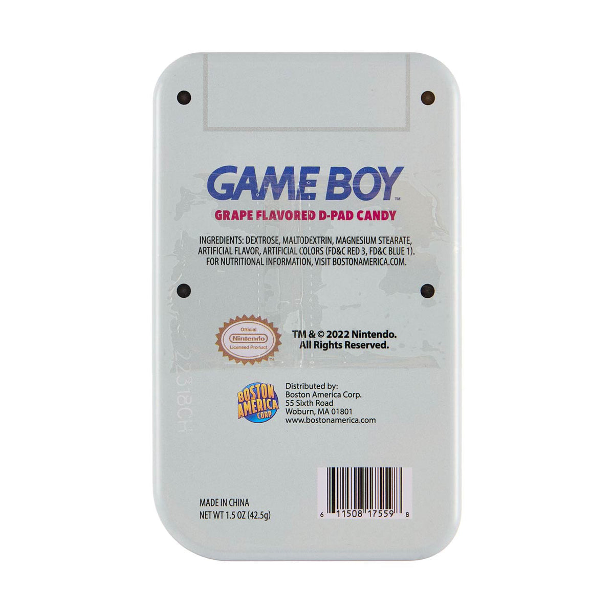 Game Boy Tin