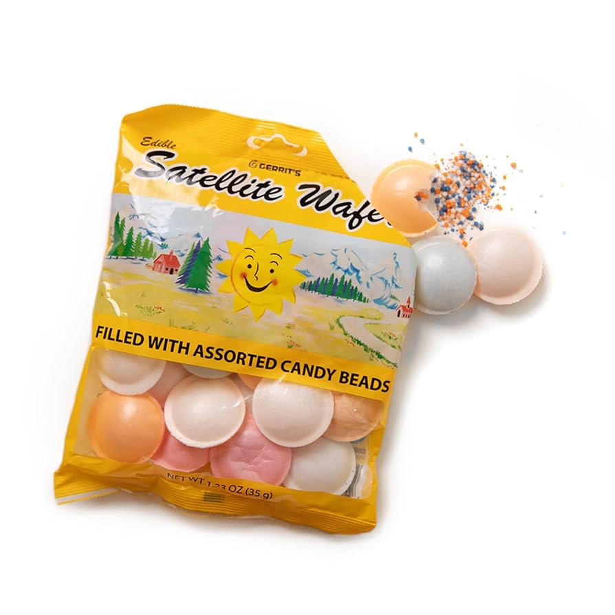 Satellite Wafers Peg Bag