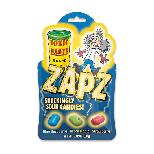 Toxic Waste - Zapz - Shockingly Sour Candies product photo