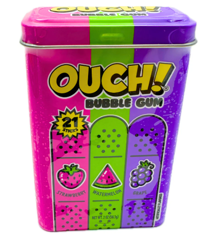 Ouch Bubble Gum