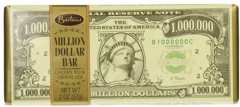 Million Dollar Chocolate Bar