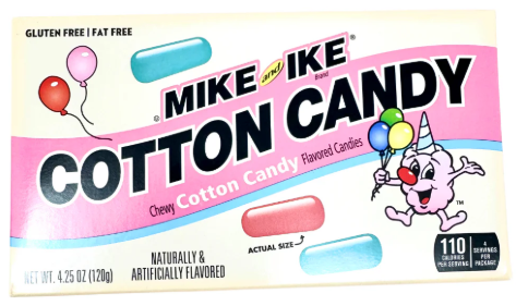 Mike & Ike - Cotton Candy Theater Box