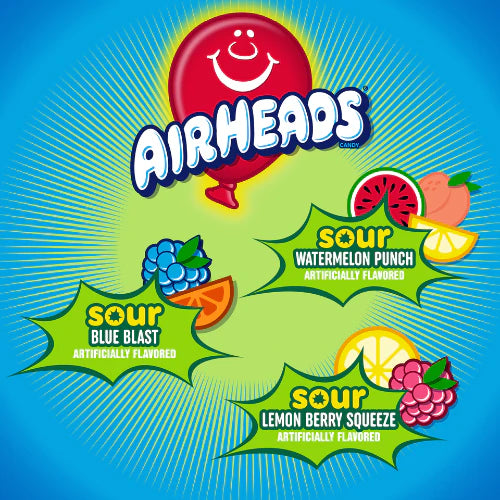 Airheads Sour 5 Pack