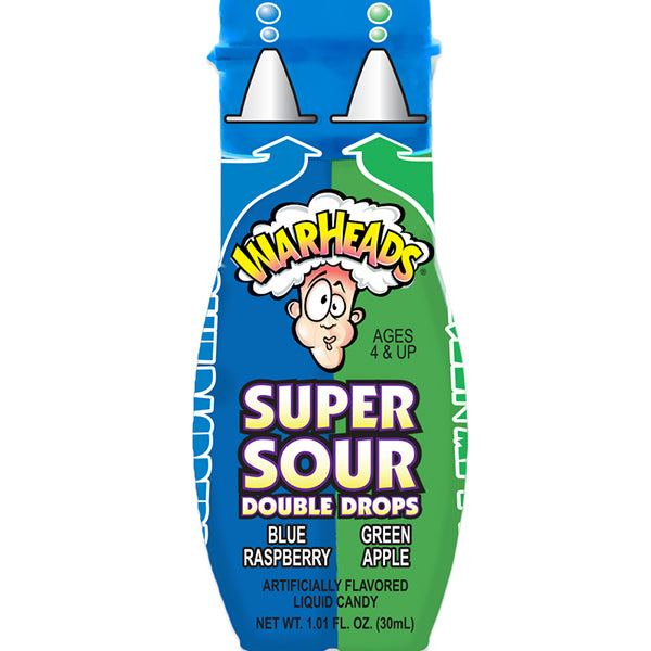 Warheads Super Sour Double Drops -