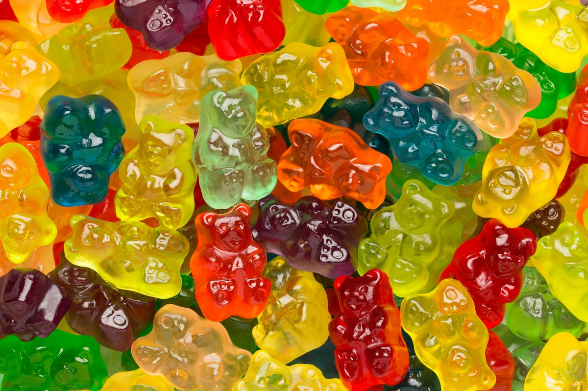 Albanese 12 Flavor Gummy Bears Peg Bag