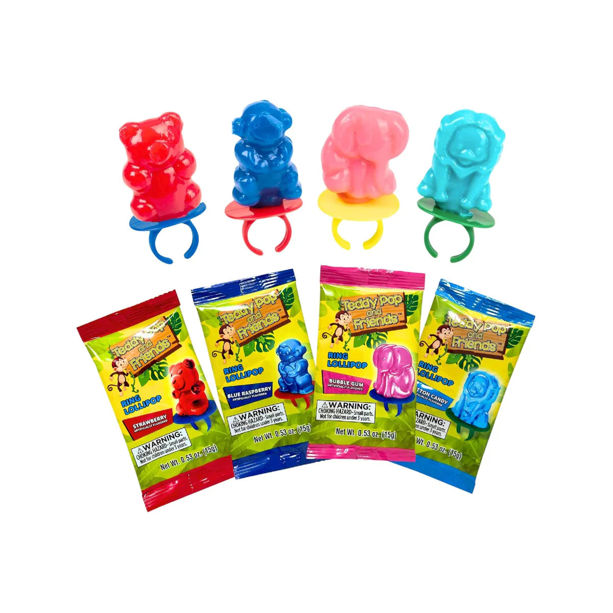 Teddy Pop And Friends - Ring Lollipop